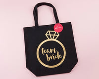 Thumbnail for Team Bride Canvas Tote (Personalization Available)