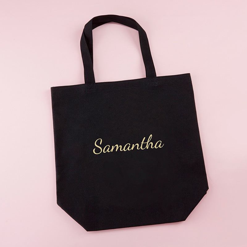 Team Bride Canvas Tote (Personalization Available)