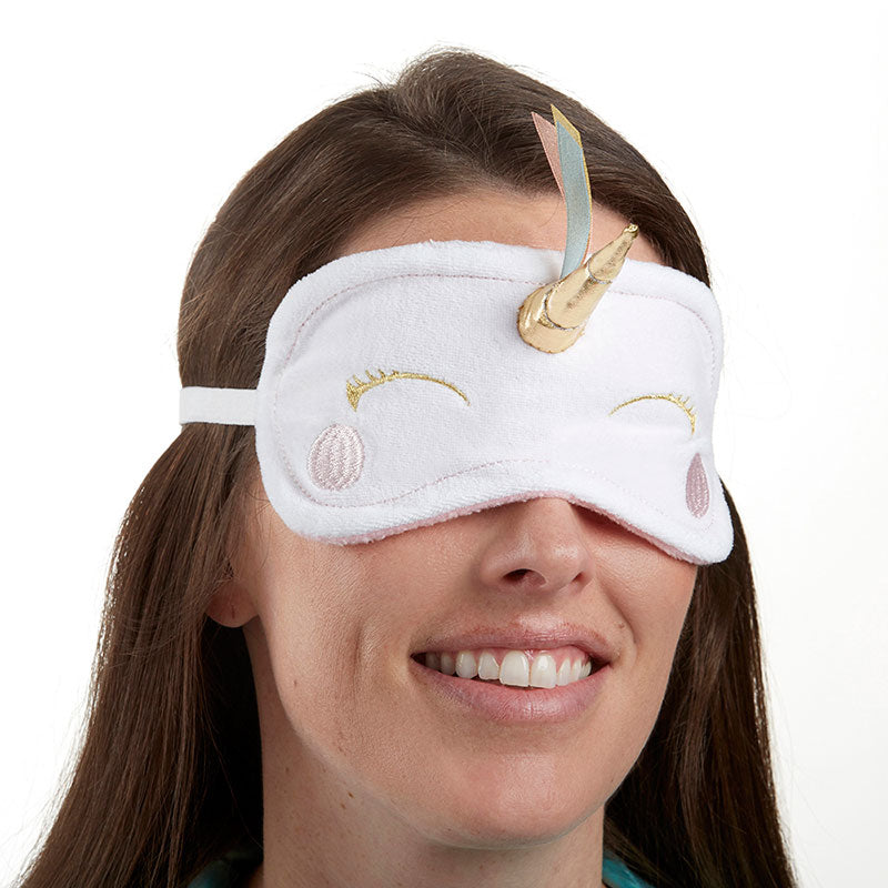 Unicorn Sleep Mask Alternate Image 4, Kate Aspen | Sleep Mask