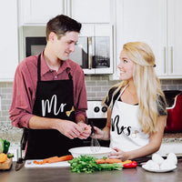 Thumbnail for Mr. & Mrs. Couples Apron Gift Set Main Image, Kate Aspen | Apron