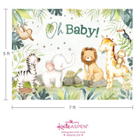Safari Baby Shower Photo Backdrop Alternate Image 6, Kate Aspen | Photo Backdrops