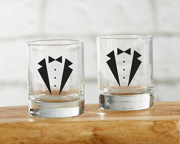 Tuxedo 2 oz. Shot Glass (Set of 4)