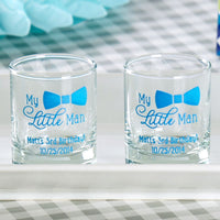 Thumbnail for Personalized Printed 2 oz. Shot Glass/Votive Holder - My Little Man