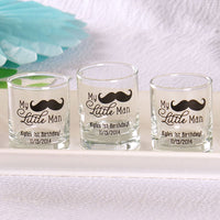 Thumbnail for Personalized Printed 2 oz. Shot Glass/Votive Holder - My Little Man