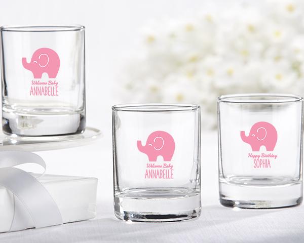 Personalized 2 oz. Shot Glass/Votive Holder - Little Peanut