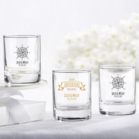 Personalized 2 oz. Shot Glass/Votive Holder Main Image3, Kate Aspen | Shot Glasses