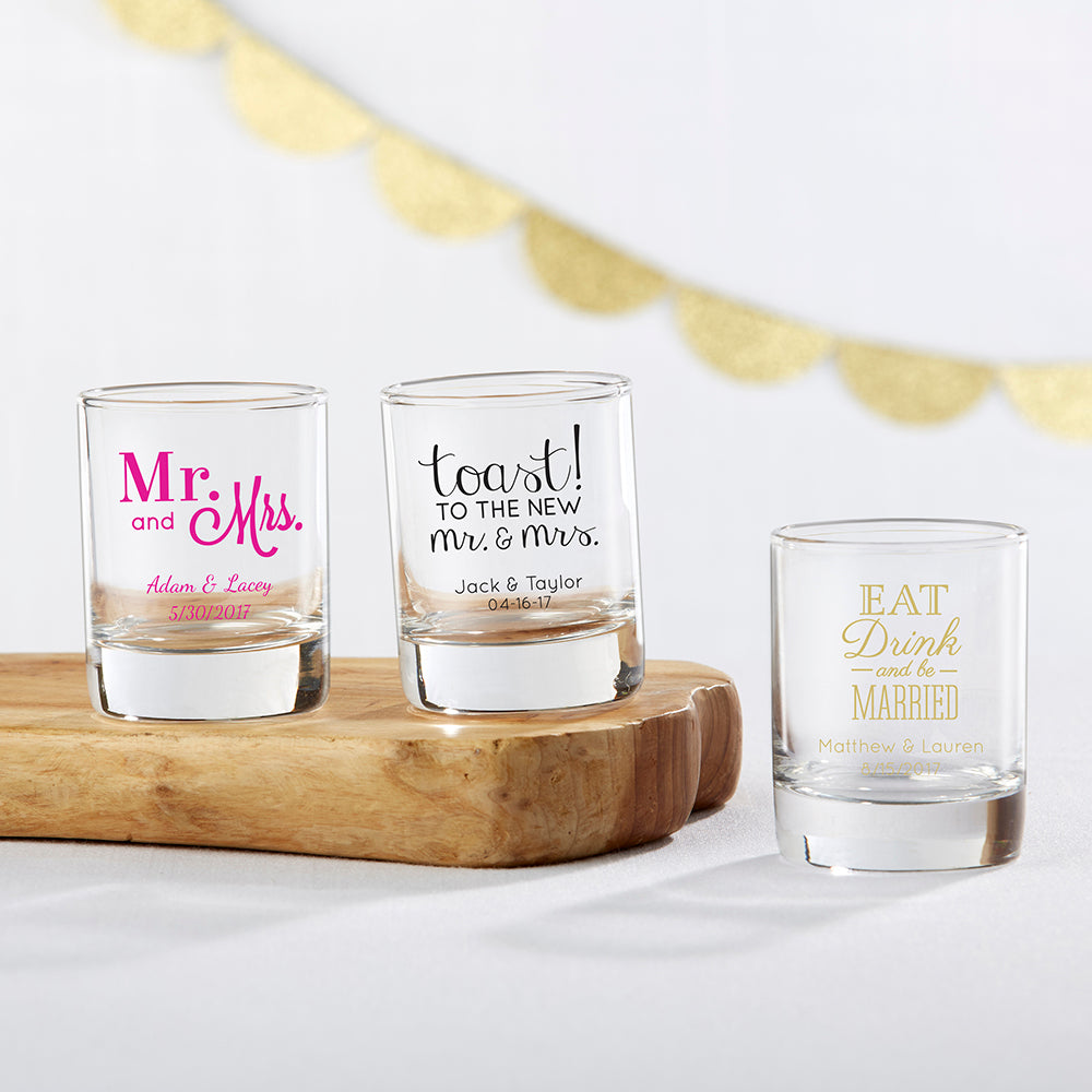 Mr and Mrs Personalized Wine Glasses - Set of 2 - My Personal Memories