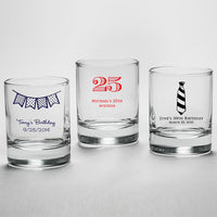 Personalized 2 oz. Shot Glass/Votive Holder Alternate Image 5, Kate Aspen | Shot Glasses