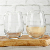 Thumbnail for 9 oz. Stemless Wine Glass - DIY Main Image, Kate Aspen | Wine Glass