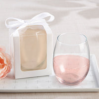 Thumbnail for 9 oz. Stemless Wine Glass - DIY Alternate Image 2, Kate Aspen | Wine Glass