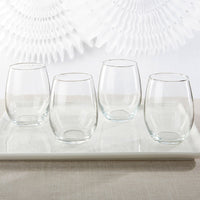 9 oz. Stemless Wine Glass - DIY Alternate Image 4, Kate Aspen | Wine Glass