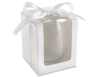 Thumbnail for White 9 oz. Glassware Gift Box with Ribbon (Set of 20) Alternate Image 8, Kate Aspen | Glassware Gift Box