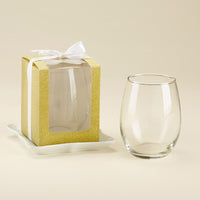 Thumbnail for Personalized 15 oz. Stemless Wine Glass - Tea Time