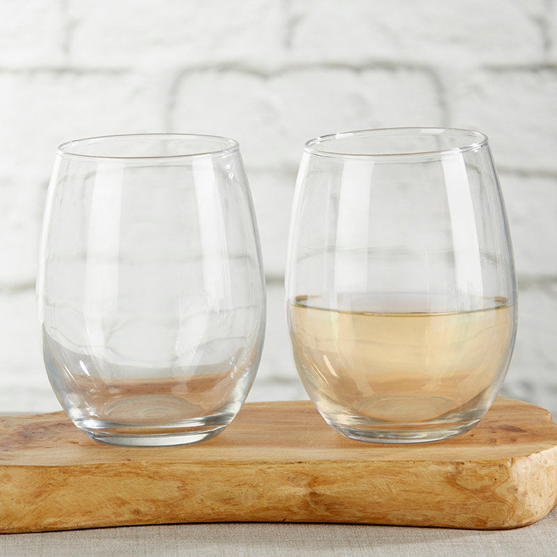15 oz. Stemless Wine Glass - DIY Alternate Image 2, Kate Aspen | Wine Glass