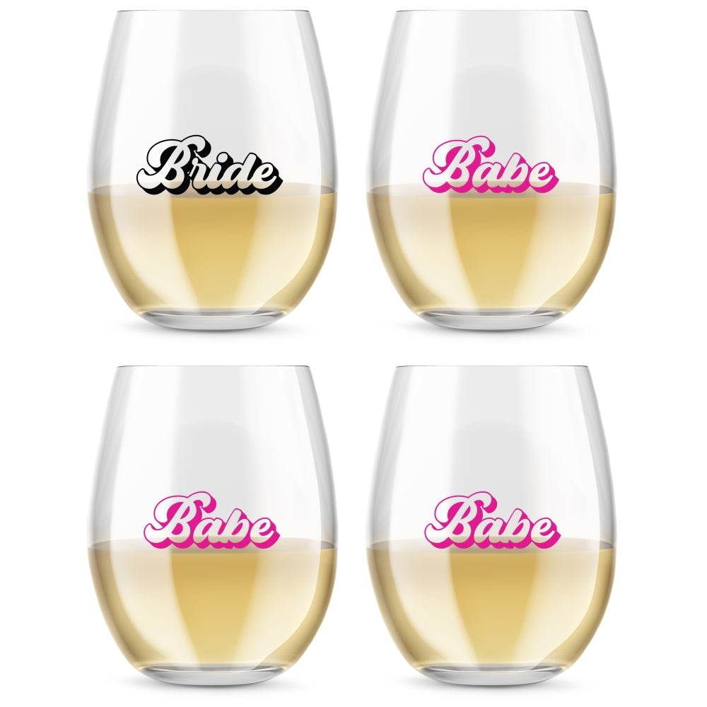 Kate Aspen 30009NA-DIY 9 oz Stemless Wine Glass - DIY