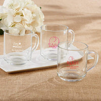 Thumbnail for Personalized 10 oz. Glass Coffee Mug - Baby