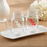 Thumbnail for Personalized 16 oz. Printed Mason Jar Mug - Ho, Ho, Ho