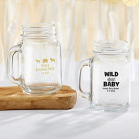 Thumbnail for Personalized 16 oz. Mason Jar Mug - Safari