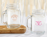 Thumbnail for Personalized 16 oz. Mason Jar Mug - Winter