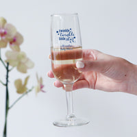 Thumbnail for Personalized 6 oz. Champagne Flute - Baby Shower