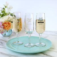 Thumbnail for Personalized 6 oz. Champagne Flute - Birthday