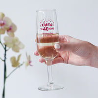 Thumbnail for Personalized 6 oz. Champagne Flute - Birthday