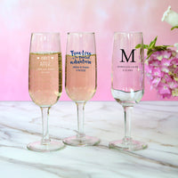 Thumbnail for Personalized 6 oz. Champagne Flute - Wedding