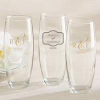 Thumbnail for Personalized 9 oz. Stemless Champagne Glass - Classic