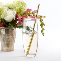 Thumbnail for Personalized 9 oz. Stemless Champagne Glass - Modern Romance