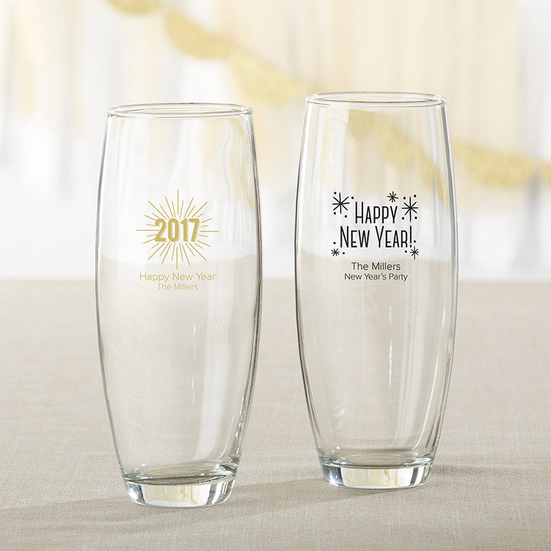 Congrats Stemless Champagne Glass — Trudy's Hallmark