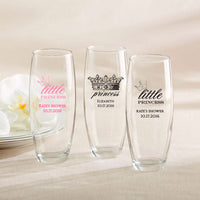 Thumbnail for Personalized 9 oz. Stemless Champagne Glass - Little Princess