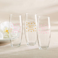 Thumbnail for Personalized 9 oz. Stemless Champagne Glass - Sweet Heart