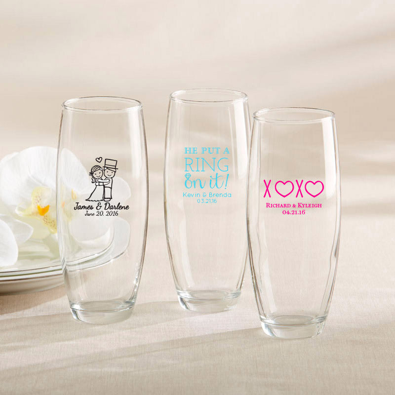 BINGKOU Set Of 6 Hand-Blown Champagne Flutes - 9oz Lead-Free Crystal, Tulip Shape, Elegant Gift Box - View #7