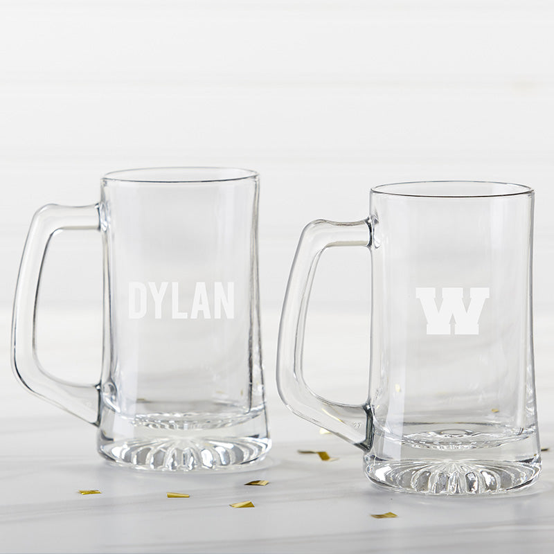 Personalized 15 oz. Beer Stein - Engraved