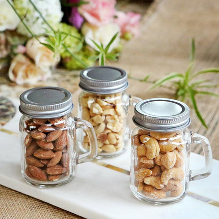 4 oz. Mini Mason Mug Shot Glass with Lid - DIY Alternate Image 2, Kate Aspen | Shot Glasses