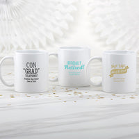 Thumbnail for Personalized 11 oz. White Coffee Mug - Celebration