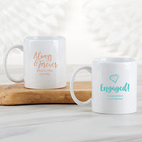 Thumbnail for Personalized 11 oz. White Coffee Mug - Wedding