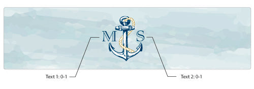 Personalized Water Bottle Labels - Kate's Nautical Wedding Collection Alternate Image 2, Kate Aspen | Water Bottle Labels