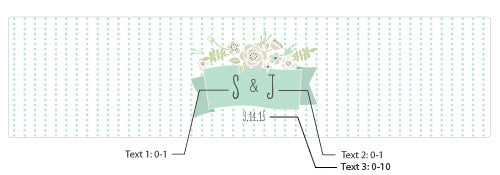 Personalized Water Bottle Labels - Kate's Rustic Wedding Collection Alternate Image 2, Kate Aspen | Water Bottle Labels