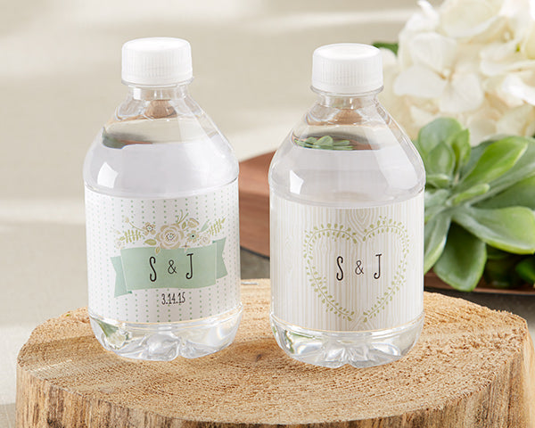 Personalized Water Bottle Labels - Kate's Rustic Wedding Collection Main Image, Kate Aspen | Water Bottle Labels