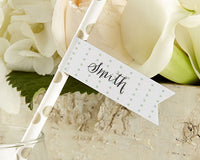 Thumbnail for Personalized Party Straw Flags - Kate's Rustic Wedding Collection