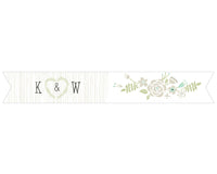 Thumbnail for Personalized Party Straw Flags - Kate's Rustic Wedding Collection