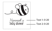 Thumbnail for Personalized Glass Coaster - Sweet as Can Bee (Set of 12)