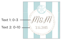 Thumbnail for Personalized 8 oz. Glass Mason Jar - Beach Tides (Set of 12)