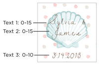 Thumbnail for Personalized 8 oz. Glass Mason Jar - Beach Tides (Set of 12)