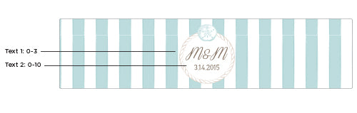 Personalized Water Bottle Labels - Beach Tides Alternate Image 3, Kate Aspen | Water Bottle Labels