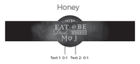 Thumbnail for Personalized Clover Honey - Eat, Drink & Be Married (Set of 12)