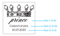 Thumbnail for Personalized Glass Coaster - Little Prince (Set of 12)