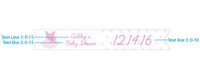 Thumbnail for Personalized Party Straw Flags - Tutu Cute