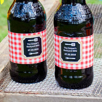 Personalized Water Bottle Labels - BBQ Alternate Image 2, Kate Aspen | Water Bottle Labels
